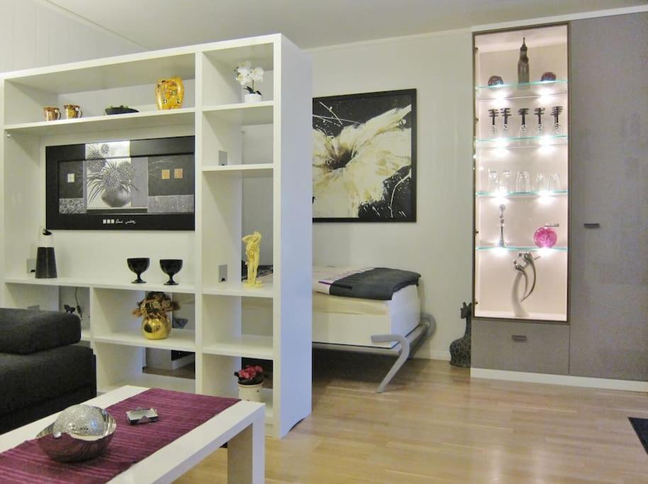 Modernes 1 Zimmer Luxusappartement Kleiner Roland Mit Parkplatz Und Balkon In Bremen Naehe Zentrum Eksteriør billede
